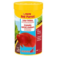Sera red parrot - плаваща храна на гранули специално разработена за рибите папагал 1000 мл.